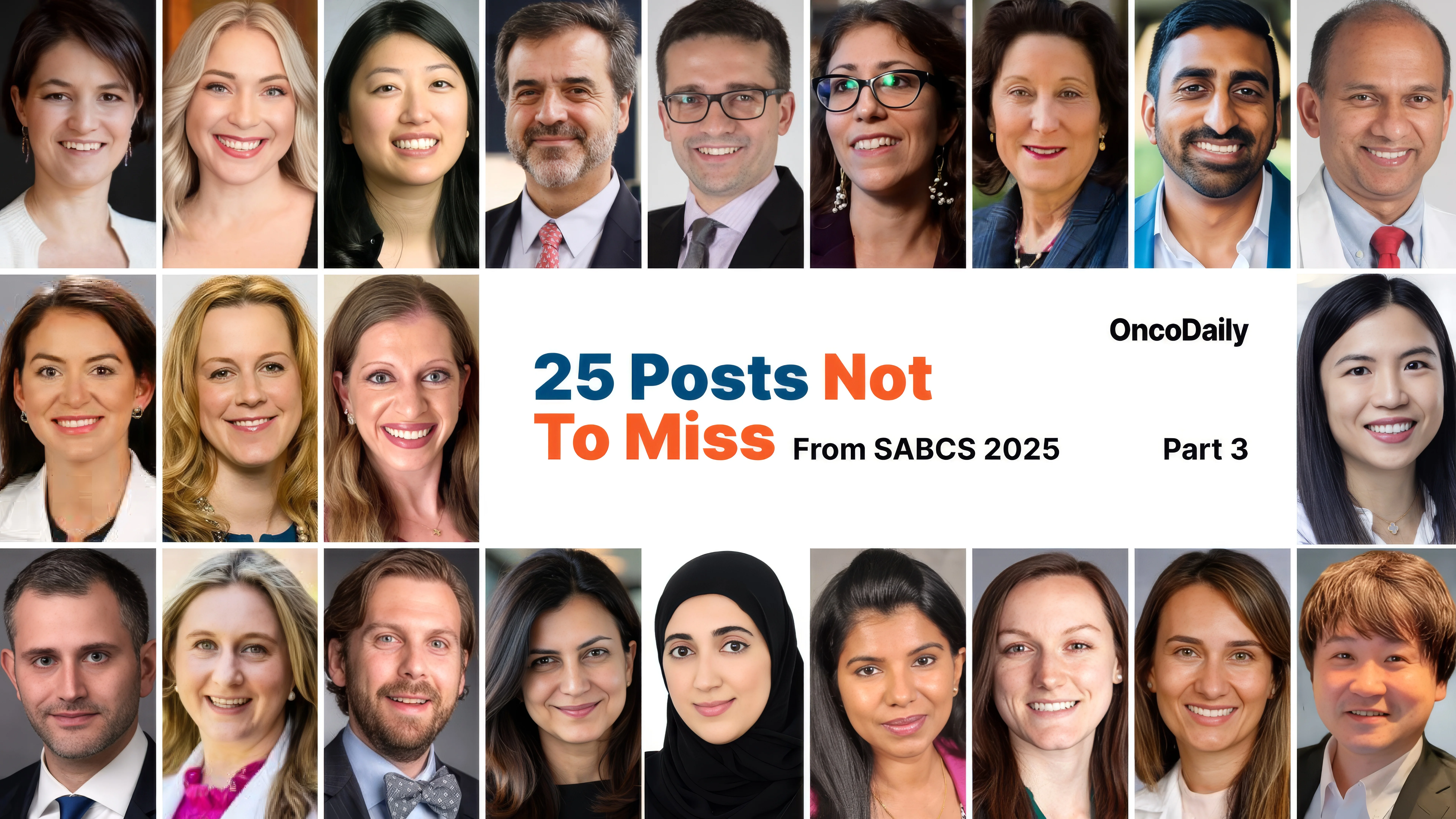 25 Posts Not to Miss from SABCS 2025