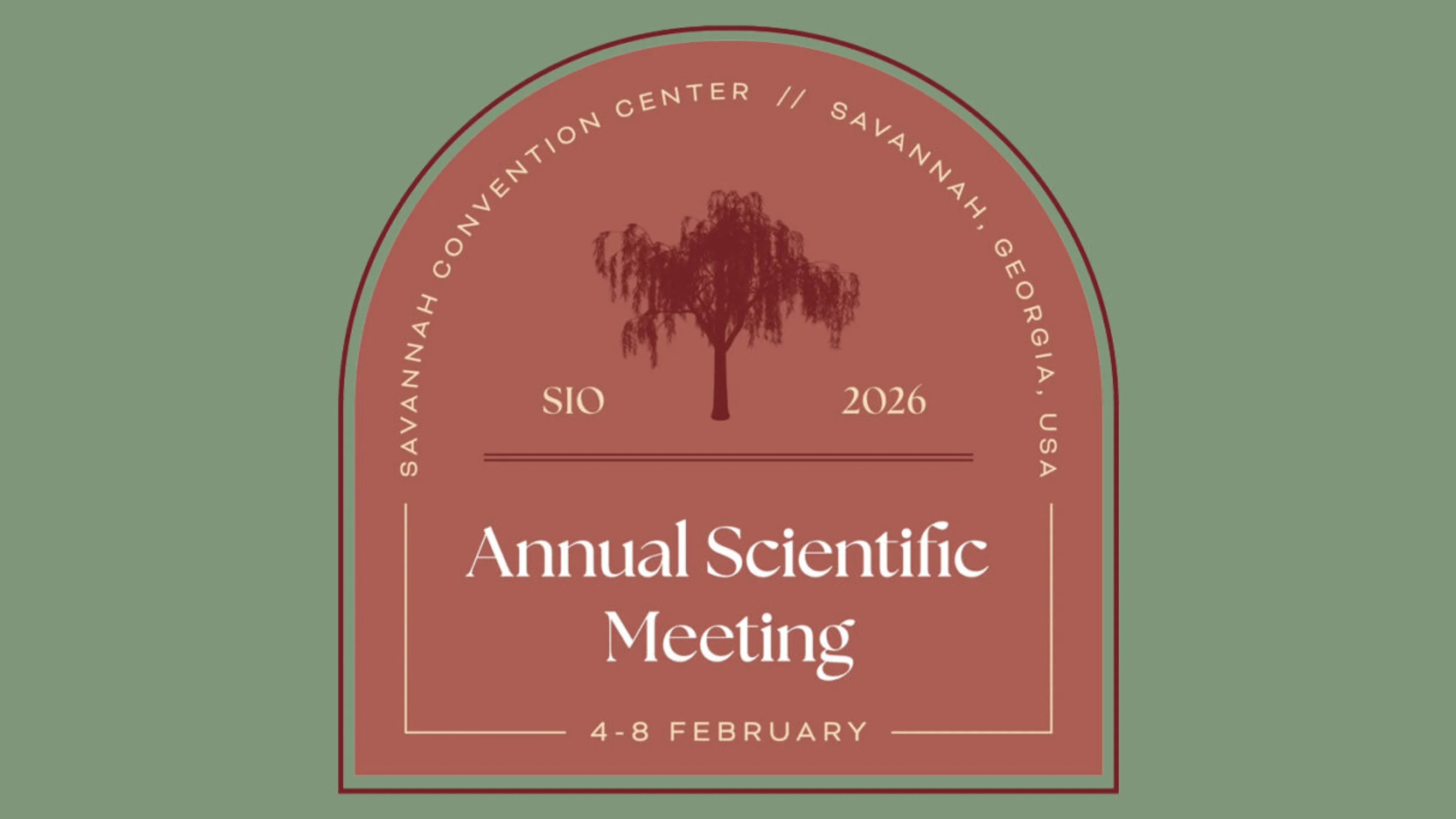 SIO 2026 Annual Scientific Meeting 9 SIO 2026