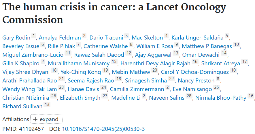 Dario Trapani: A New Mandate for Cancer Care Leadership