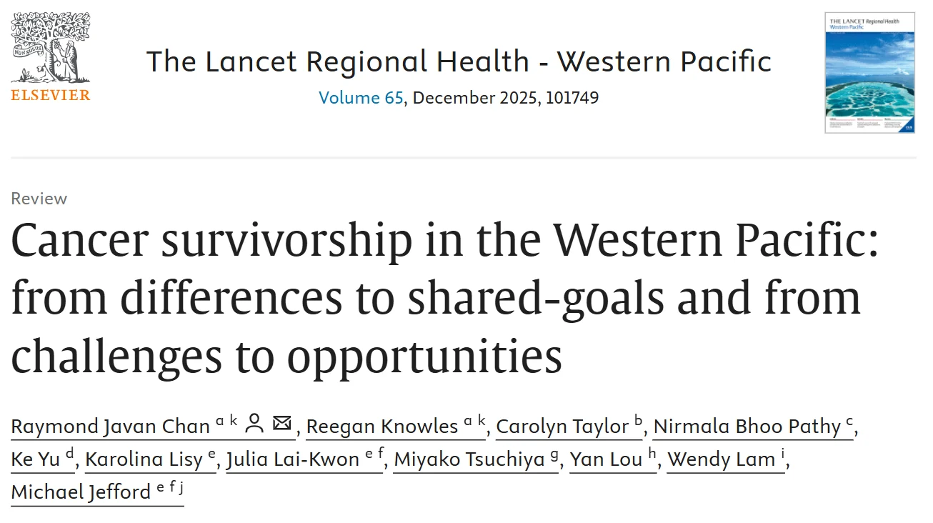 Raymond Chan: Lots of Learnings, Progress, Ideas, and Resources on Cancer Survivorship