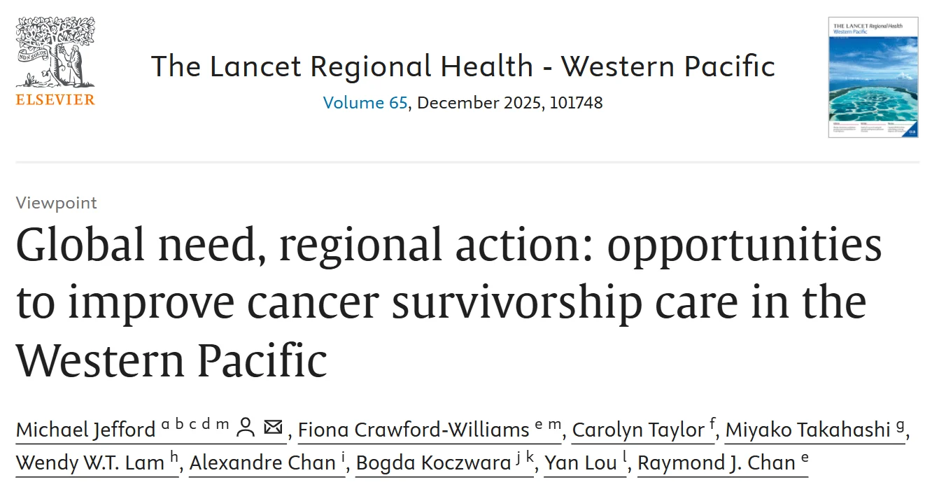 Raymond Chan: Lots of Learnings, Progress, Ideas, and Resources on Cancer Survivorship