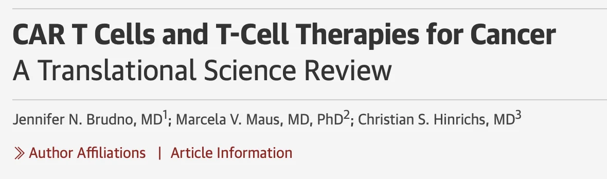 Miguel Bronchud: Comprehensive Review on CAR T Cells and T-Cell Therapies for Cancer