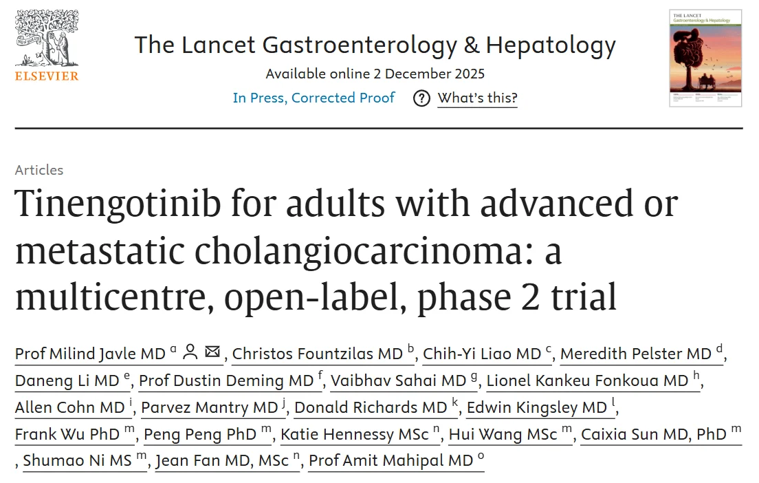 Erika Hamilton: Phase 2 Results on Tinengotinib in FGFR2-Fusion Cholangiocarcinoma