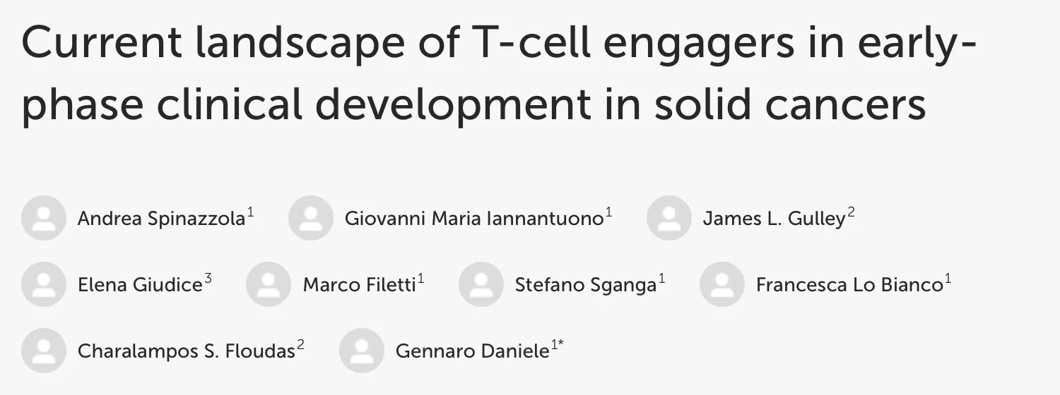 Hung Trinh: Current Strategies in T-Cell Engagers and Immunotherapies for Solid Tumors