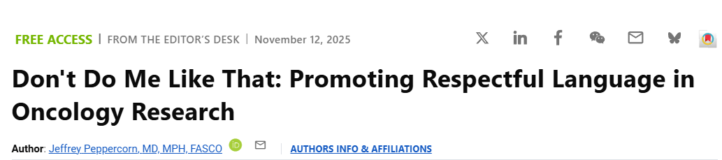 Aydah AlAwadhi and Sakditad Saowapa: Advancing Respectful Language in Oncology Research 2 Sakditad Saowapa-OncoDaily