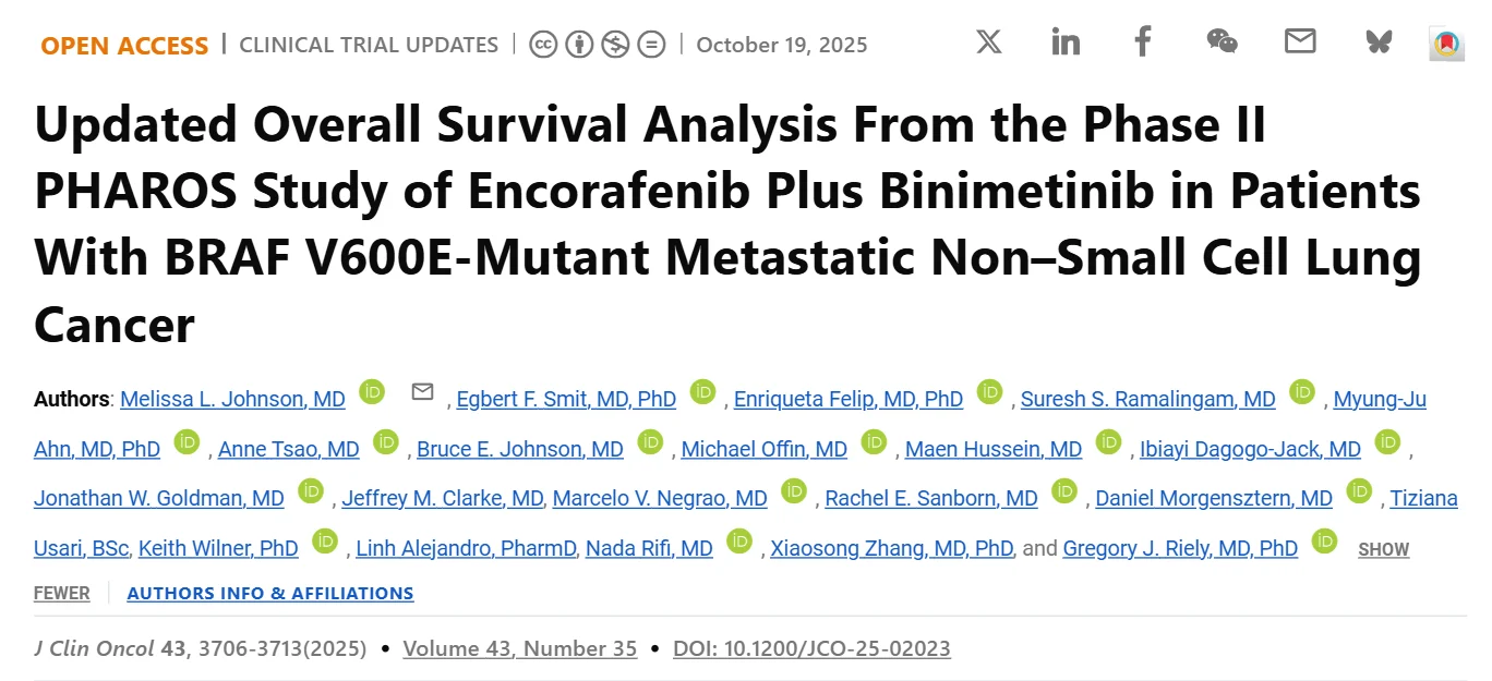 Aakash Desai: Updated OS From the Phase II PHAROS Study in BRAF V600E–Mutant NSCLC