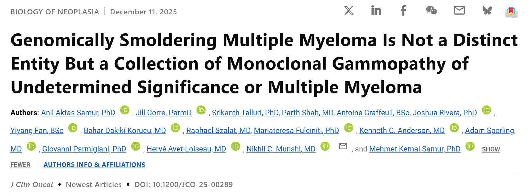 Myeloma Paper of the Day, December 12th, Suggested by Robert Orlowski 2 Myeloma Paper of the Day, December 12th, Suggested by Robert Orlowski