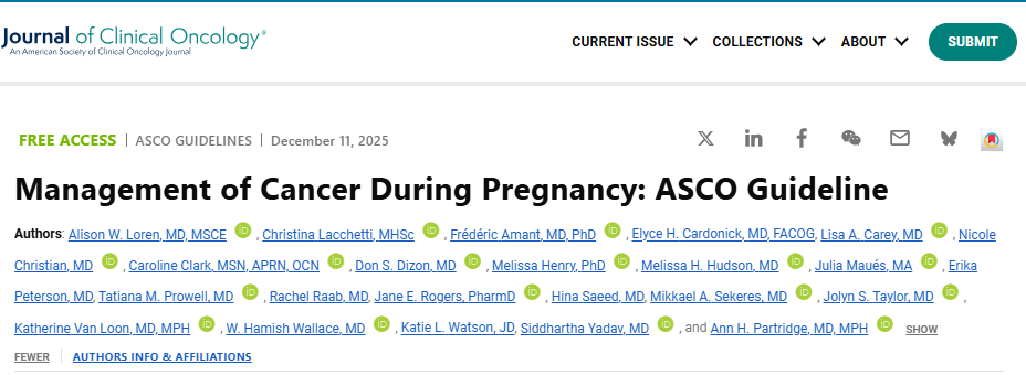 Multidisciplinary Care Essential for Cancer During Pregnancy - ASCO 2 ASCO