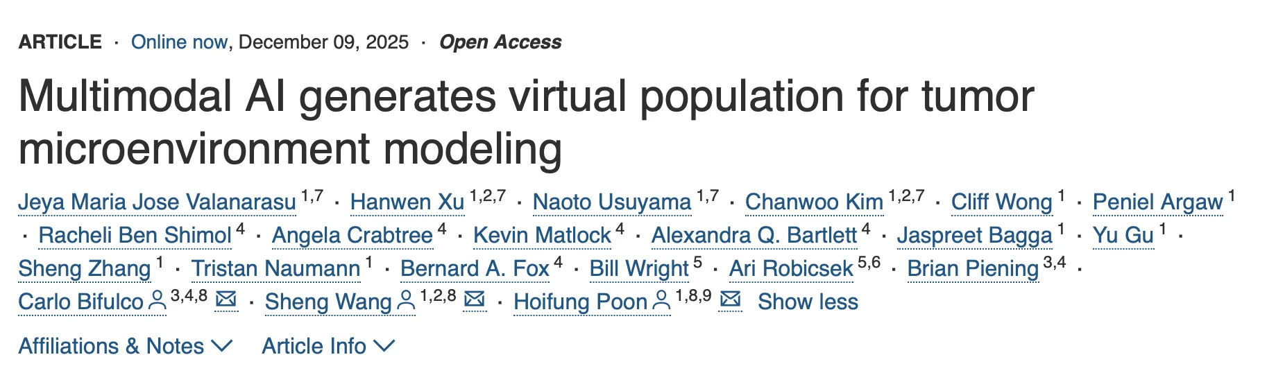 Carlo Bifulco: The Dawn of Synthetic Spatial Biology 2 Carlo Bifulco: The Dawn of Synthetic Spatial Biology