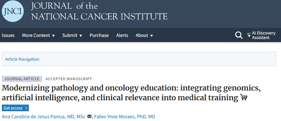Fabio Ynoe de Moraes: Modernizing Pathology and Oncology Training 2 Fabio Ynoe de Moraes: Modernizing Pathology and Oncology Training