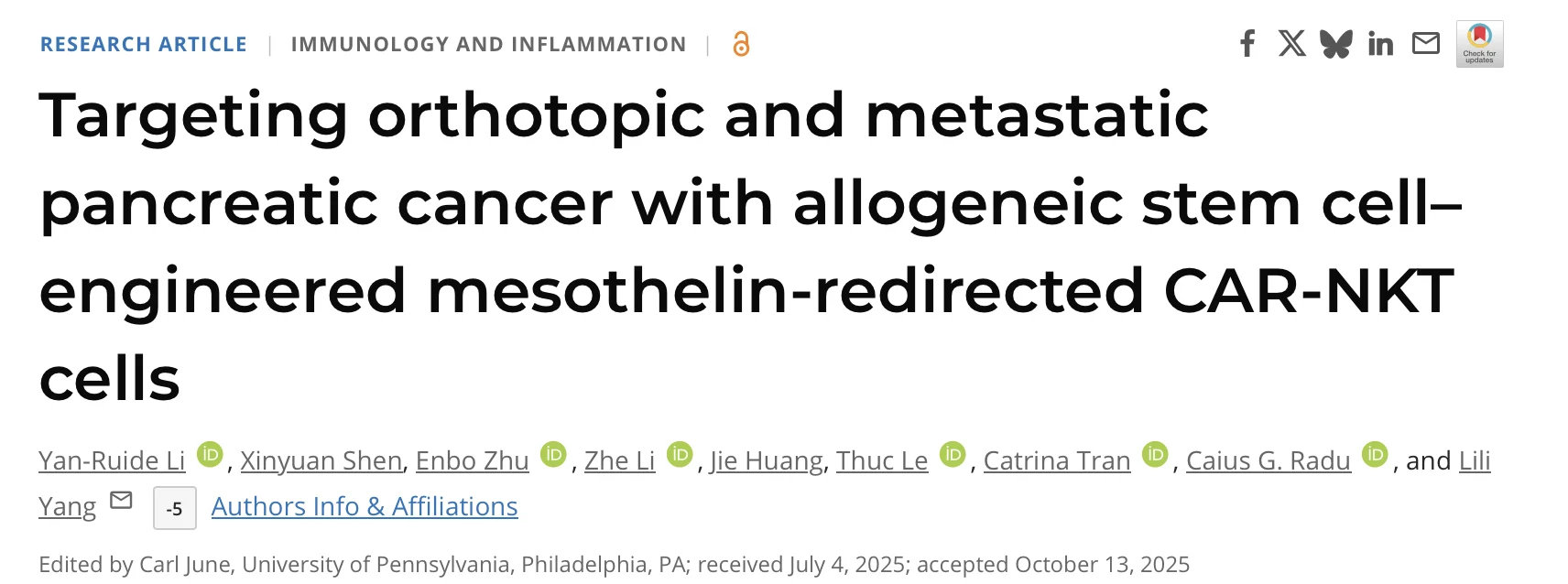 Hung Trinh: One-Product-Fits-All Immunotherapy for Pancreatic Cancer 2 Hung Trinh: One-Product-Fits-All Immunotherapy for Pancreatic Cancer