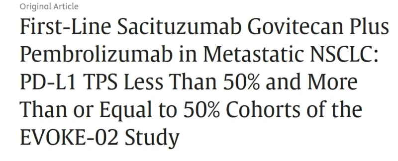 Sacituzumab Govitecan 