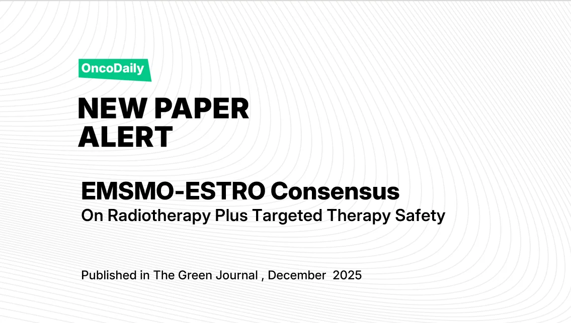 ESMO-ESTRO Consesnus Radiotherapy