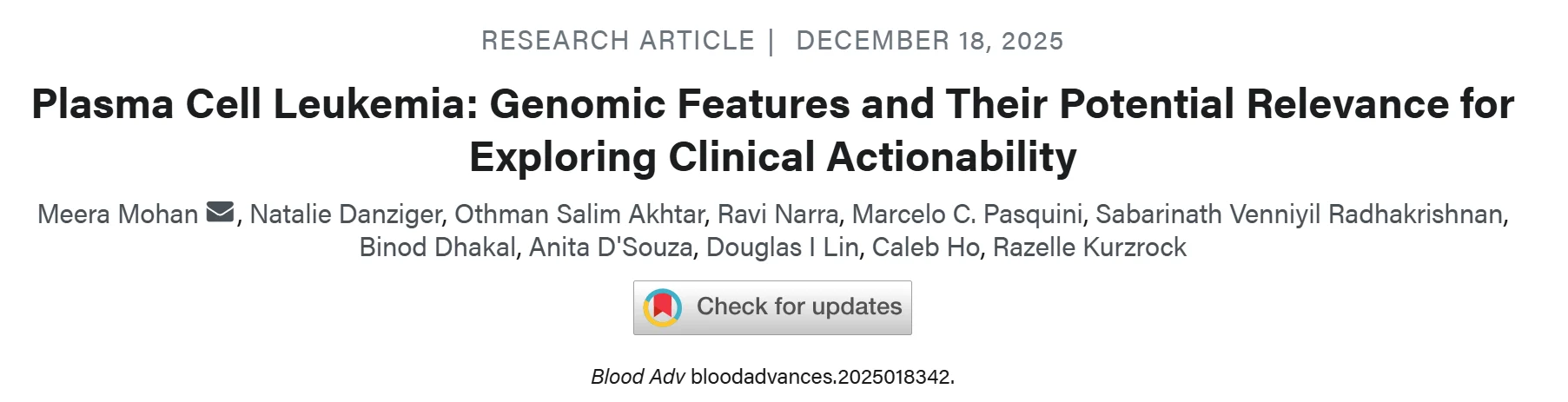 Myeloma Paper of the Day, December 21st, Suggested by Robert Orlowski
