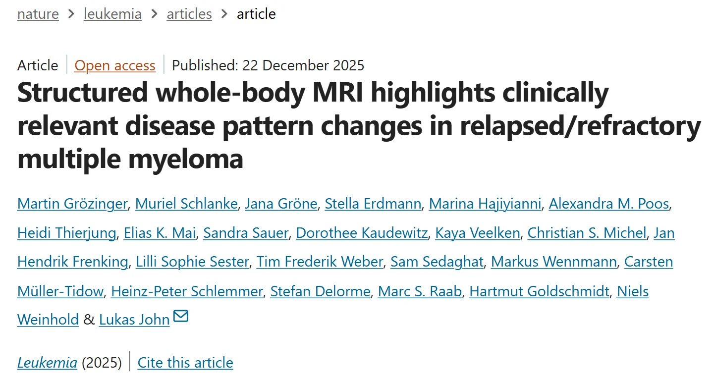 Myeloma Paper of the Day, December 24th, Suggested by Robert Orlowski
