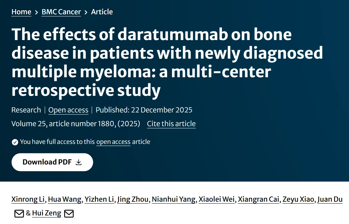 Myeloma Paper of the Day, December 26th, Suggested by Robert Orlowski