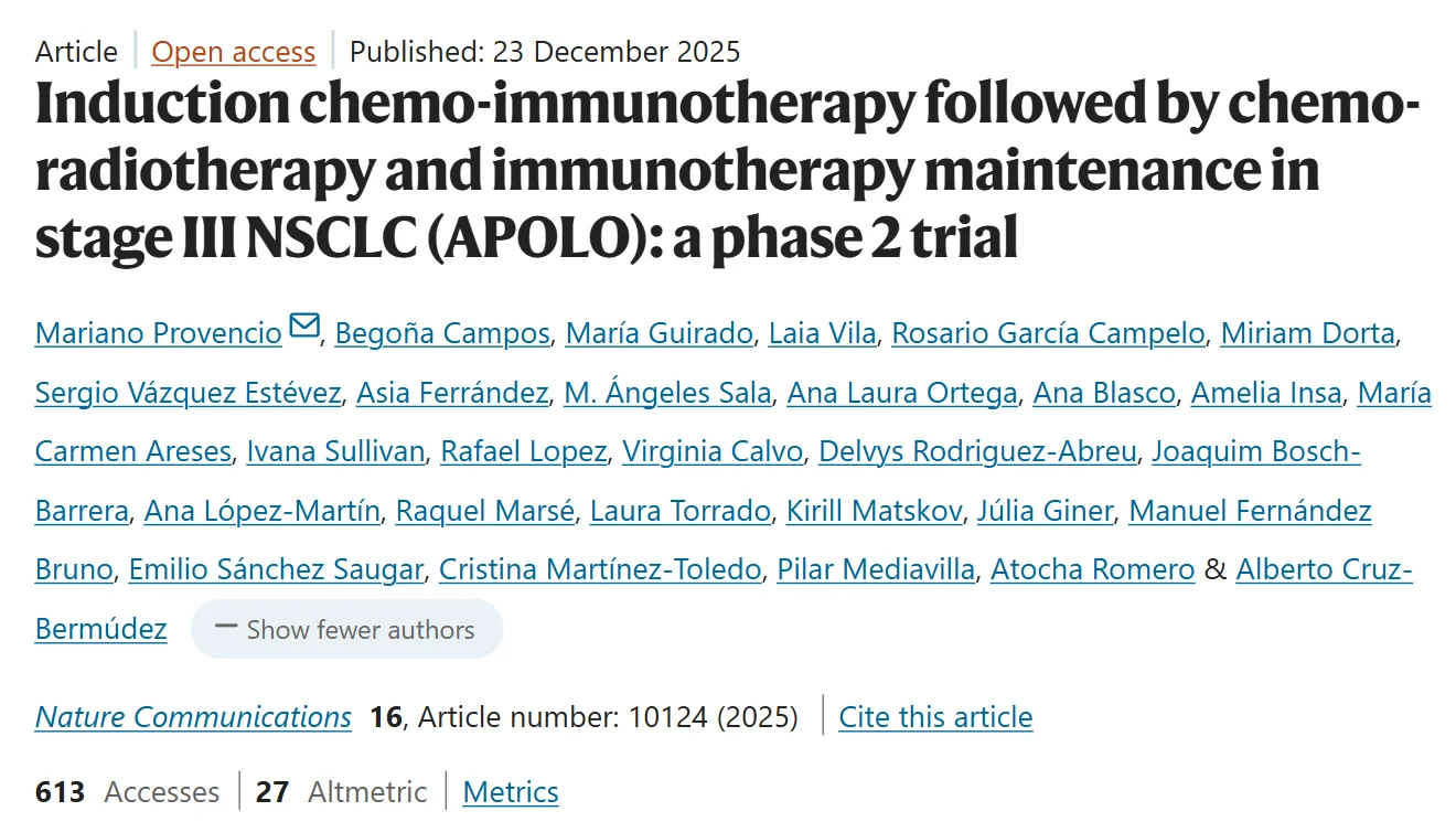 Oscar Tahuahua: In Stage III NSCLC, Sequence May Matter More than We Think...