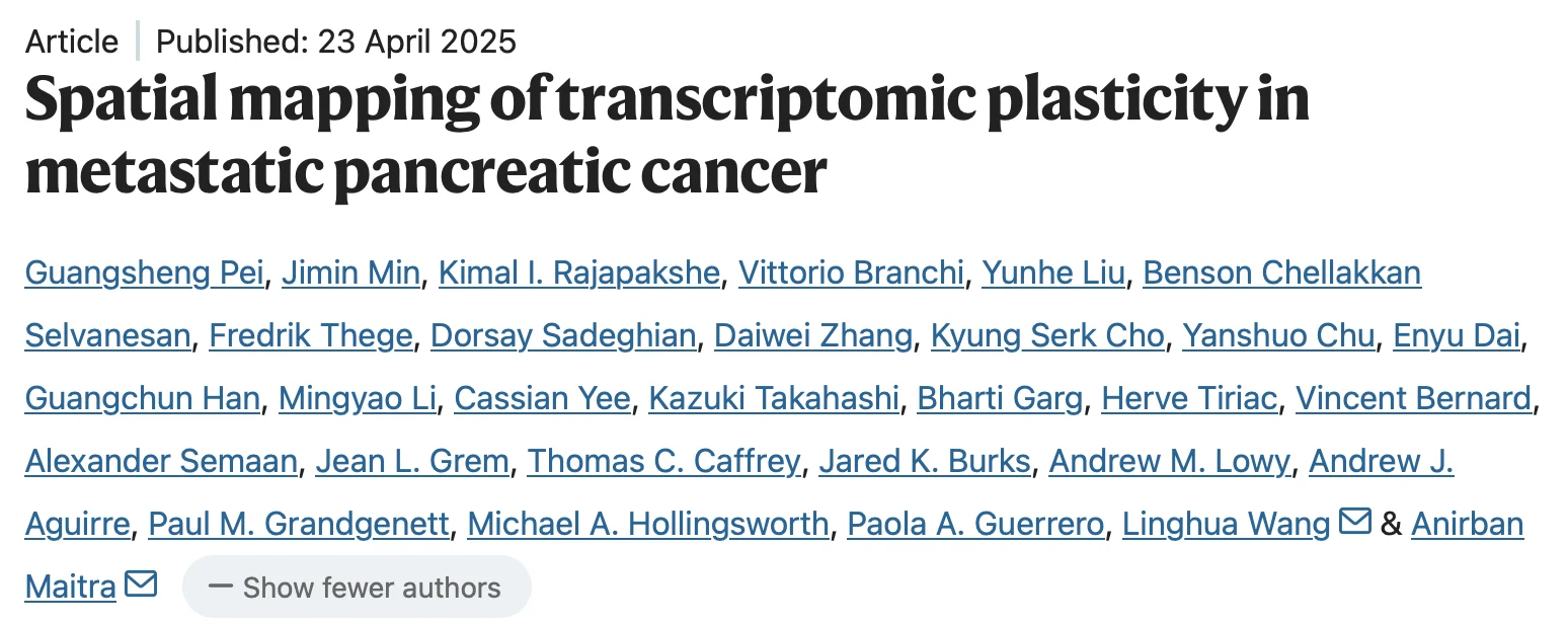 Anirban Maitra: Top Ten Peer-Reviewed Publications in Pancreatic Cancer Research and Clinical Care