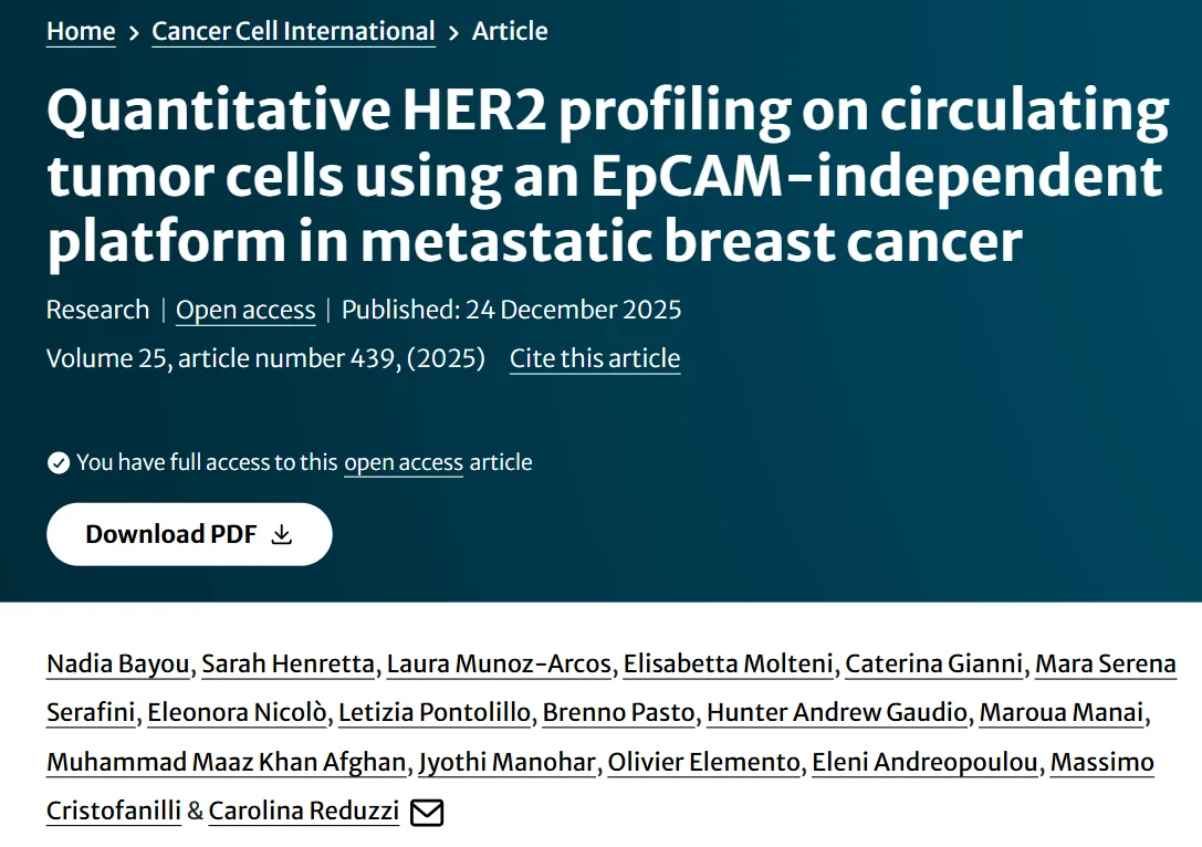 Nadia Bayou: The Dynamic Heterogeneity of HER2 Expression in Metastatic Breast Cancer