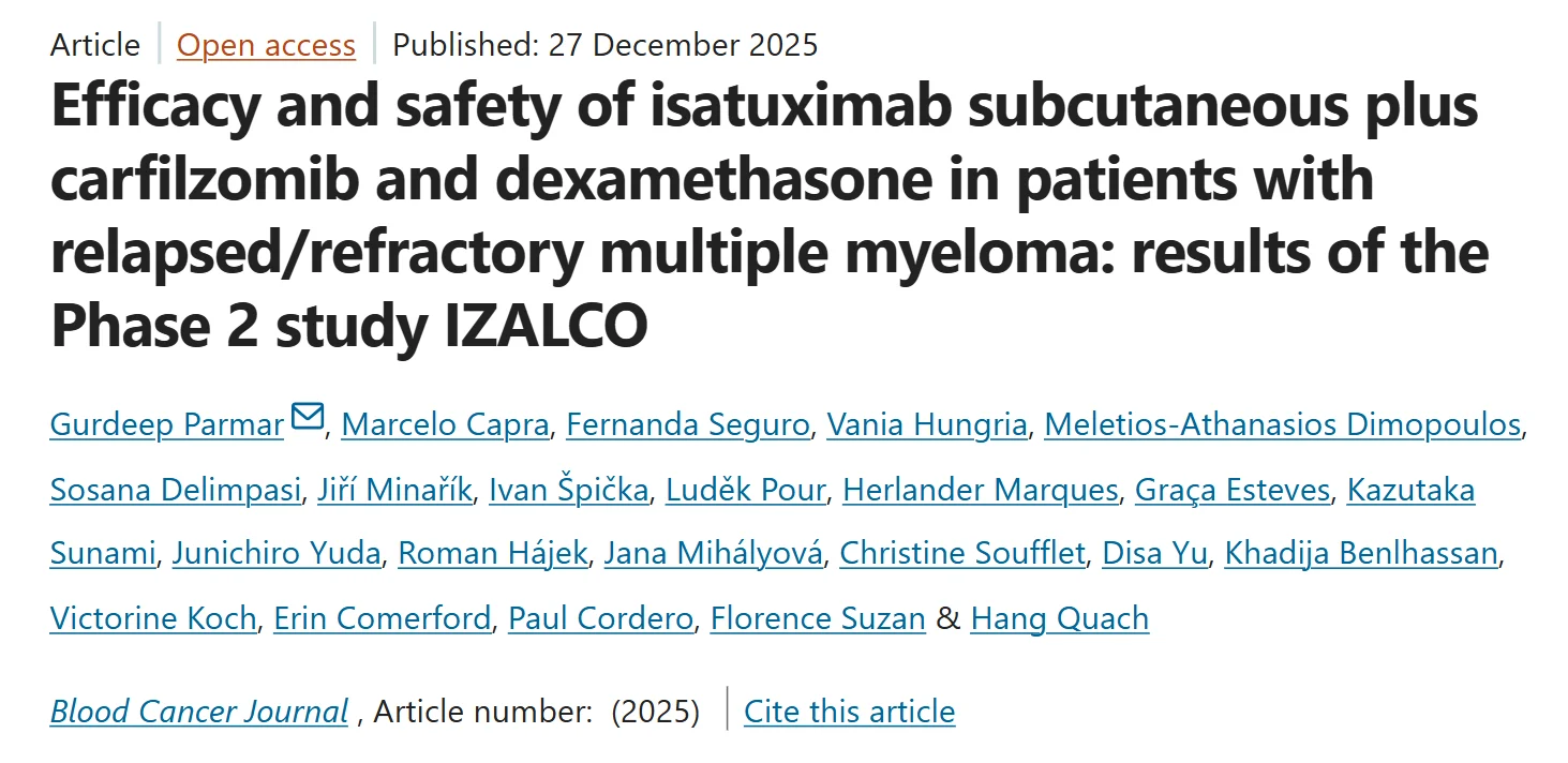 Myeloma Paper of the Day, December 29th, Suggested by Robert Orlowski