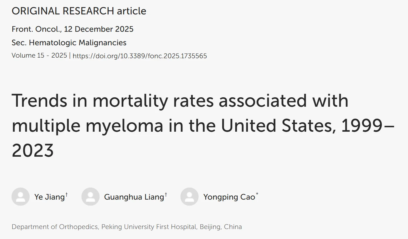 Myeloma Paper of the Day, December 30th, Suggested by Robert Orlowski