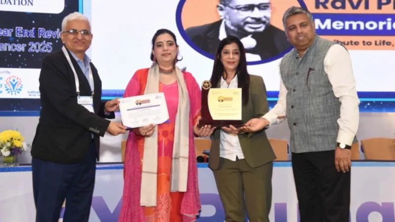 Urvashi Prasad: Honor to Be Recognized with the Ravi Prakash Memorial Award