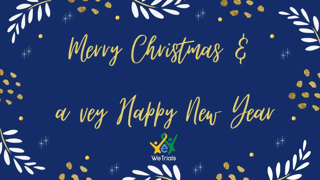 Merry Christmas and Happy New Year from WeTrials