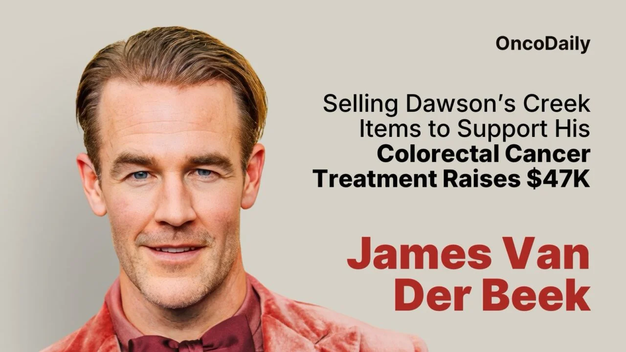 James Van Der Beek Raises $47K for His Colorectal Cancer Fight by Auctioning Dawson’s Creek Items