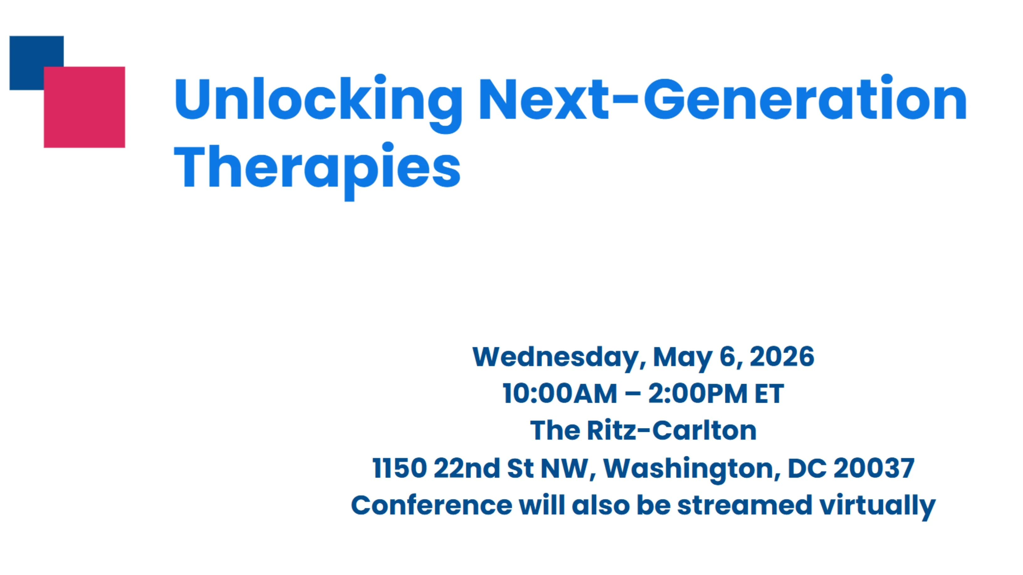 Next-Generation Therapies