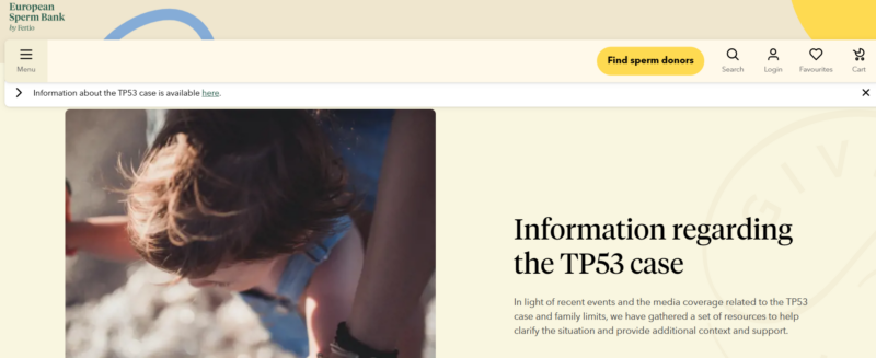 200 European Kids Inherit Cancer Gene from One Sperm Donor 3 Sperm donor