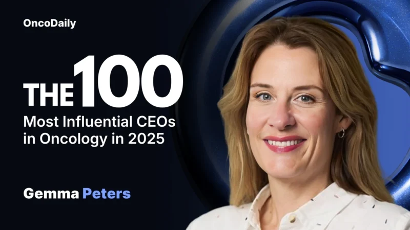 Gemma Peters Recognized Among The 100 Most Influential CEOs in Oncology in 2025