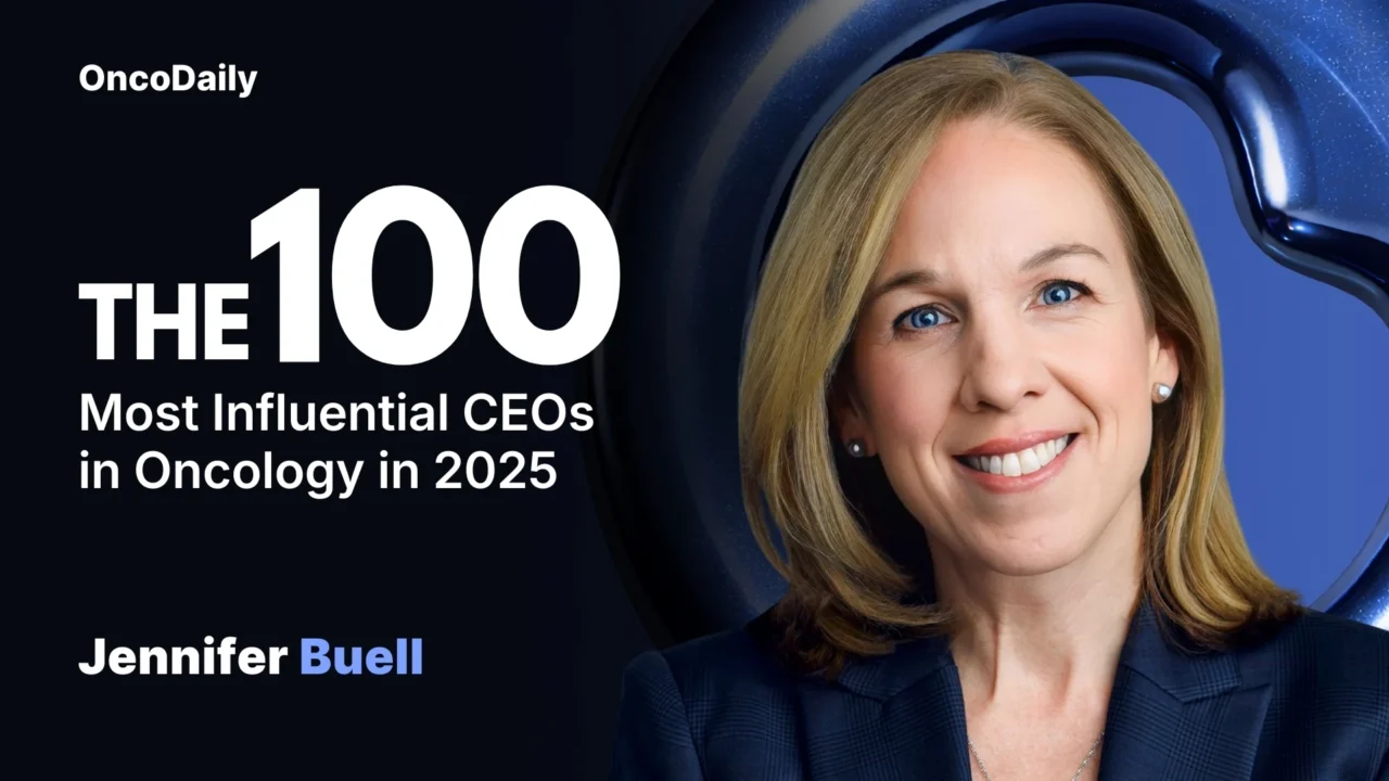 Jennifer Buell Recognized Among The 100 Most Influential CEOs in Oncology in 2025