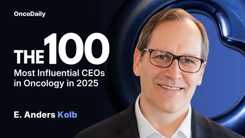 E. Anders Kolb Recognized Among The 100 Most Influential CEOs in Oncology in 2025