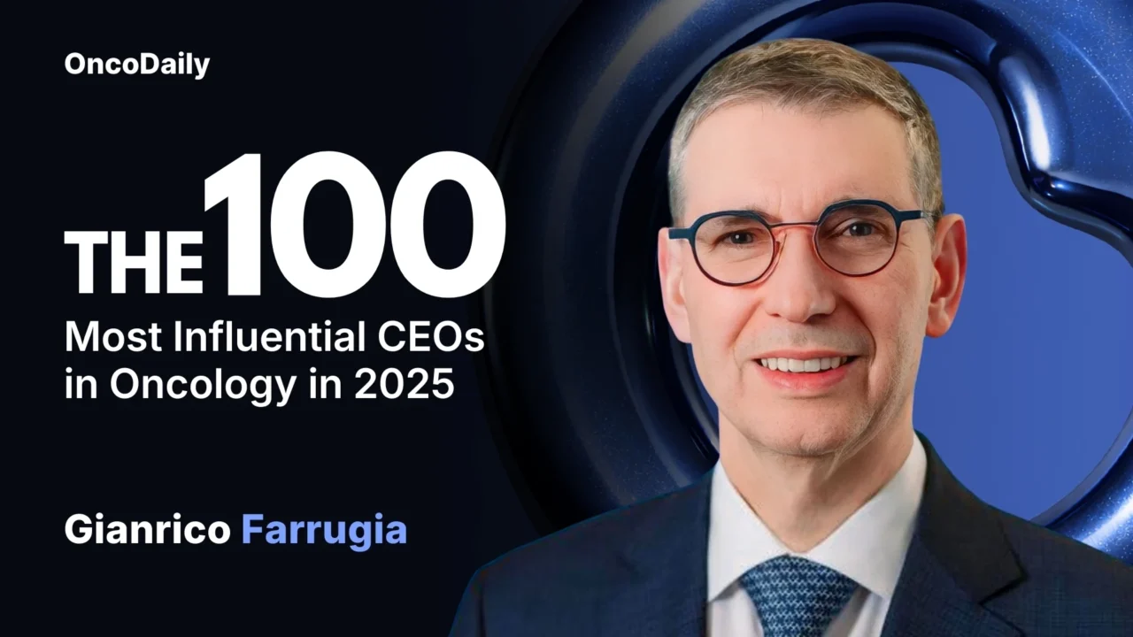 Gianrico Farrugia Recognized Among The 100 Most Influential CEOs in Oncology in 2025