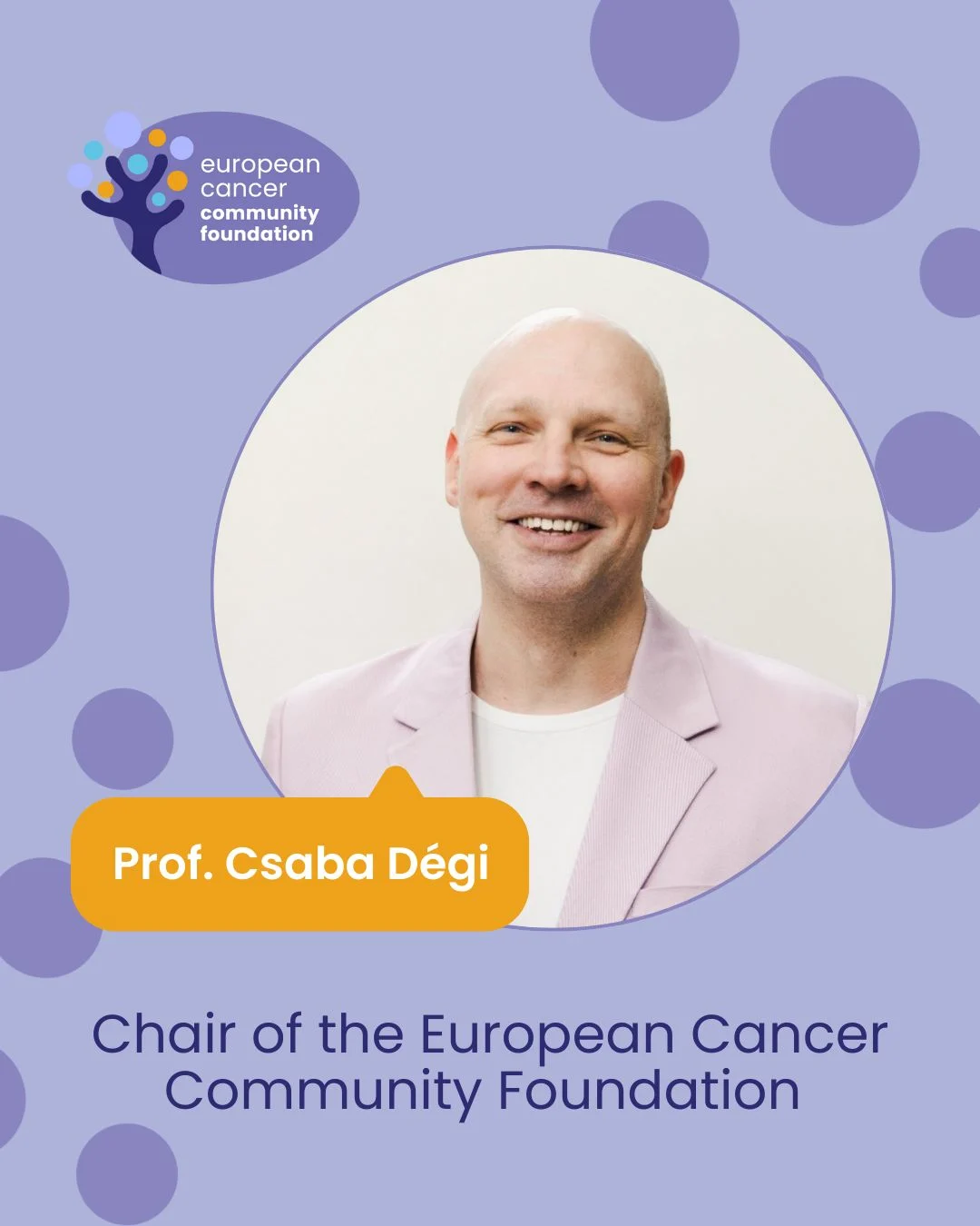 Dégi László Csaba is Appointed as Chair of the European Cancer Community Foundation 2 Dégi László Csaba is Appointed as Chair of the European Cancer Community Foundation