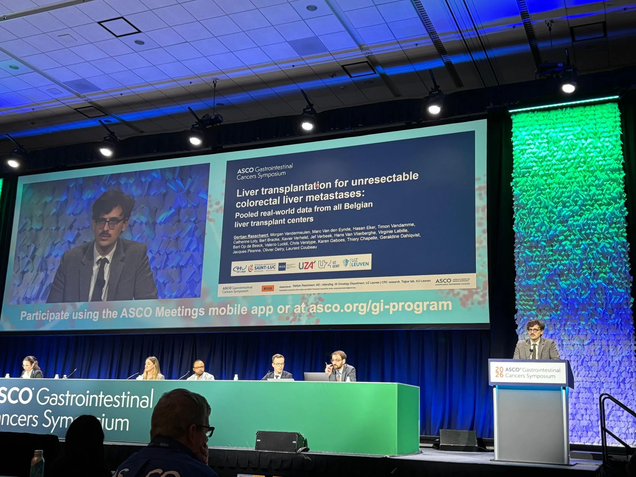 Gertjan Rasschaert: Real-World Outcomes of Liver Transplantation for uCLM at ASCO GI26