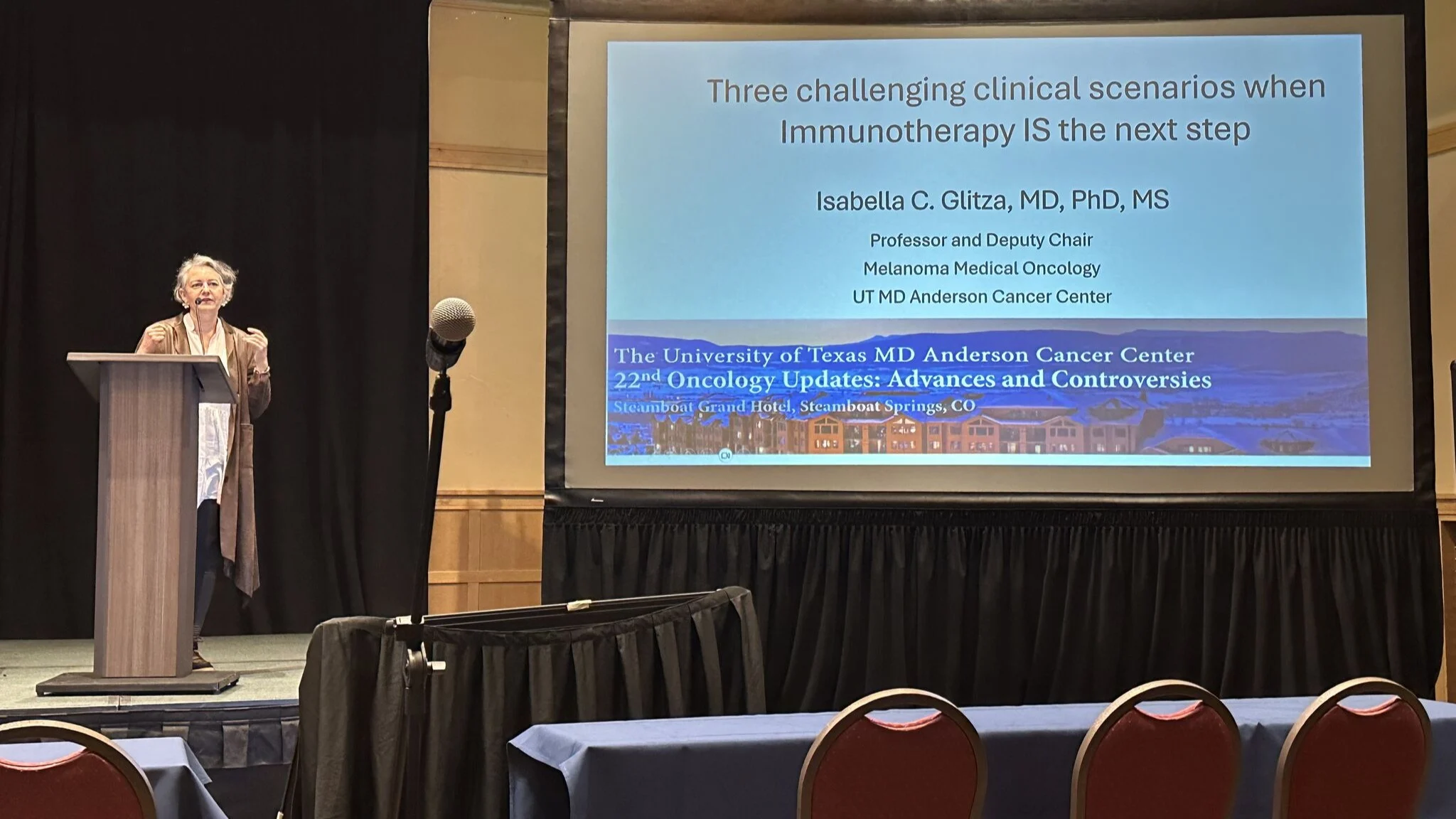 Jasmine Kamboj: Combining Learning and Fun at MD Anderson’s Steamboat Conference