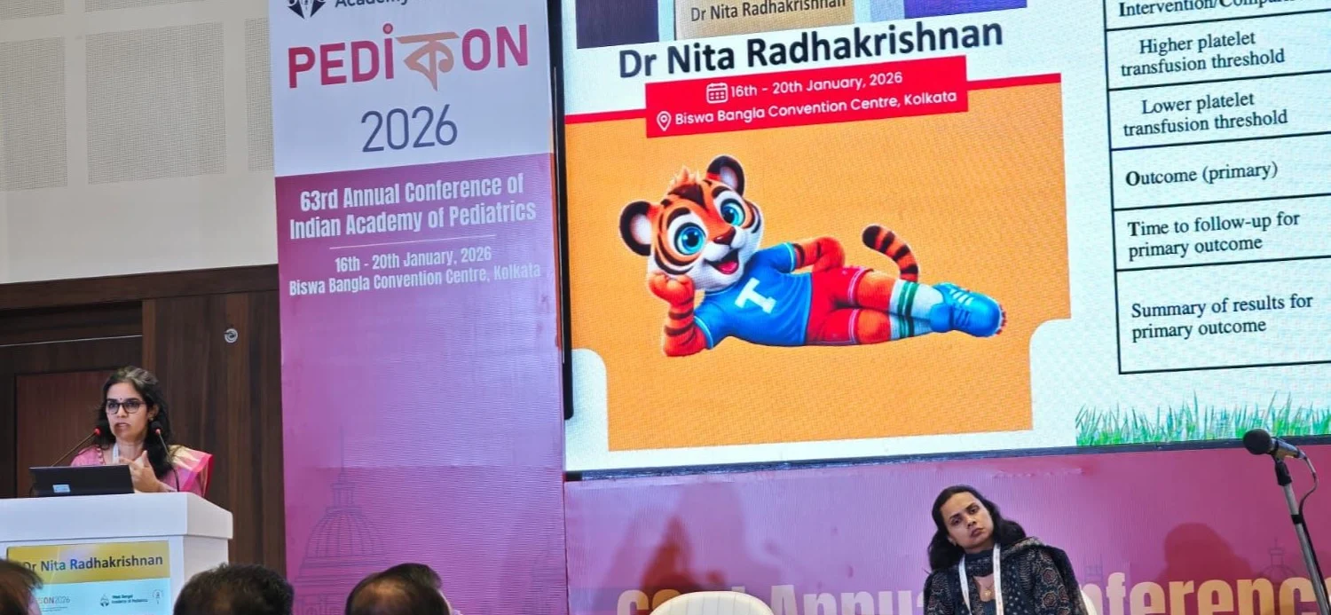 Nita Radhakrishnan: Discussing the "Platelet Panic" at PEDICON 2026
