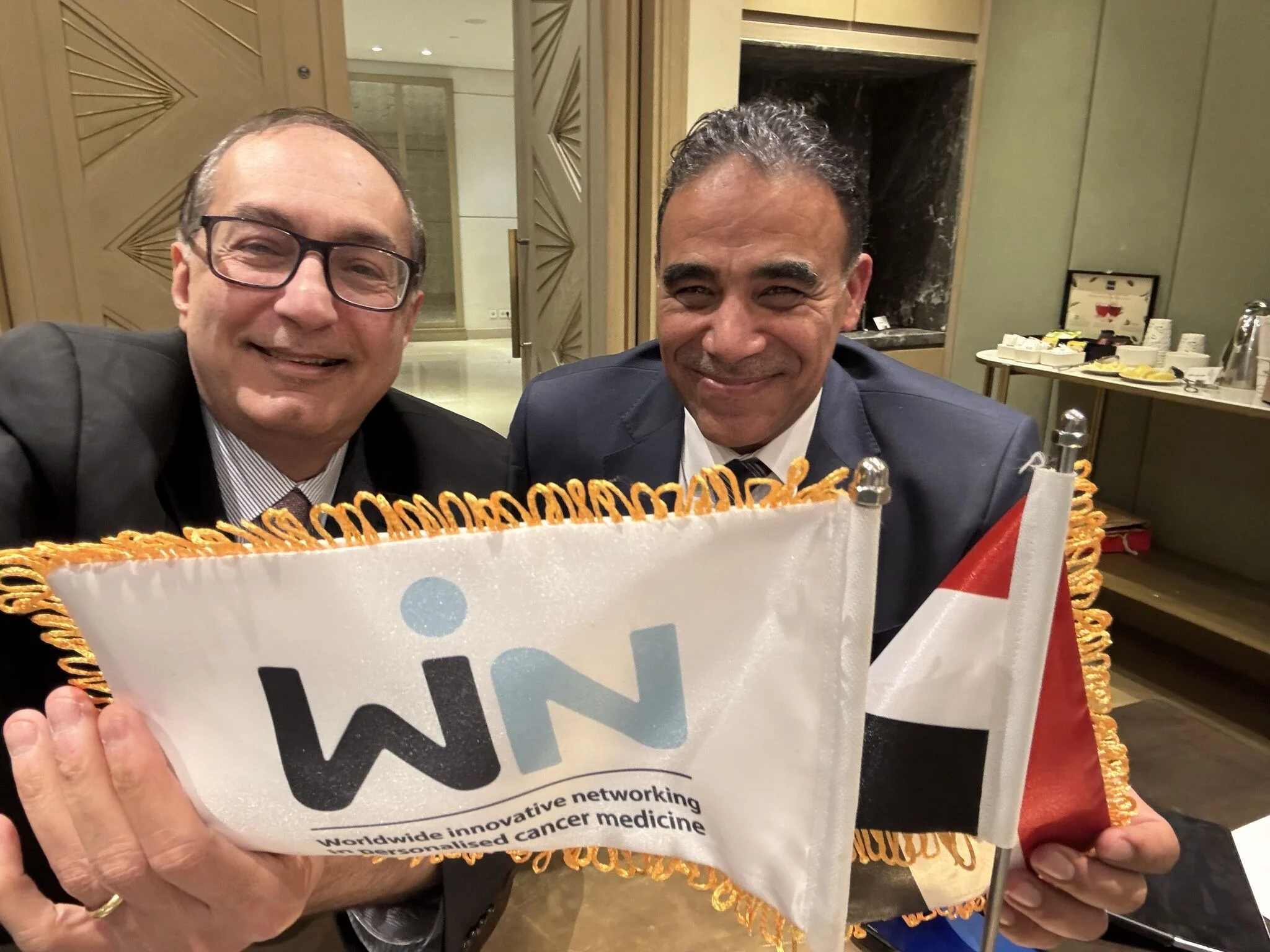 Wafik S. El-Deiry: Honored to Meet With the Executive Leadership of the Egyptian Cancer Society 2 Wafik S. El-Deiry: Honored to Meet With the Executive Leadership of the Egyptian Cancer Society