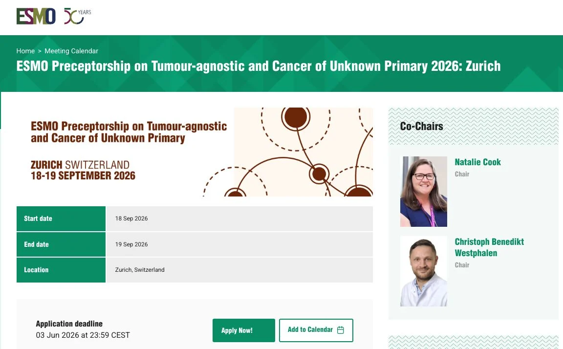Jonathan Lim: New on the ESMO Events Calendar for 2026 2 Jonathan Lim: New on the ESMO Events Calendar for 2026