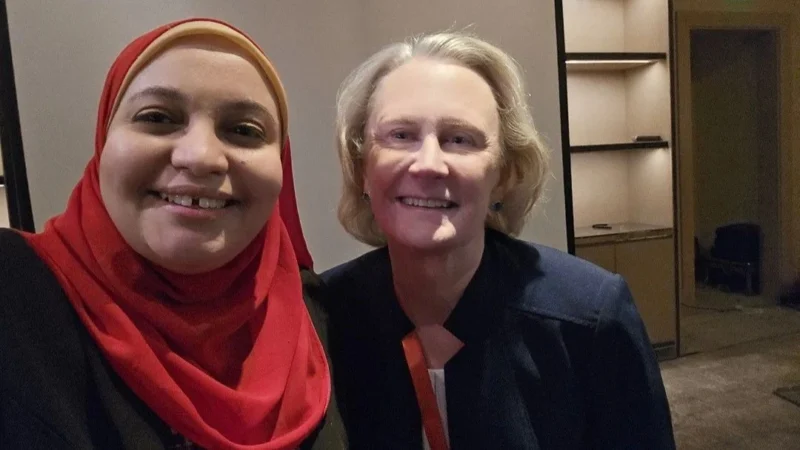 Heba Bakri: Honored to Have Met Julie Gralow at BGICC 2026