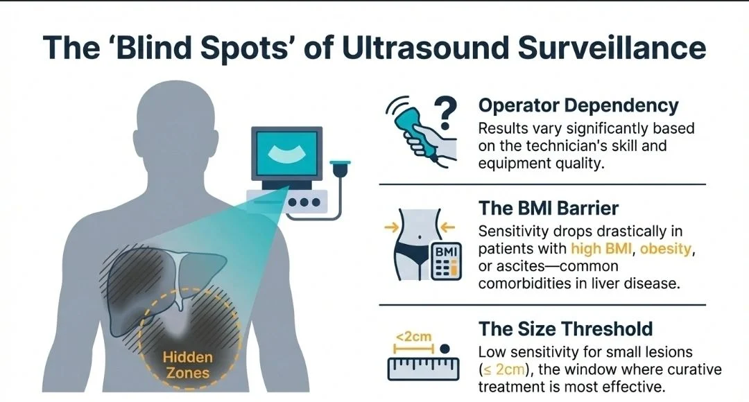 Achyut Saroj: The Blind Spot of Ultrasound Surveillance in Early-Stage HCC