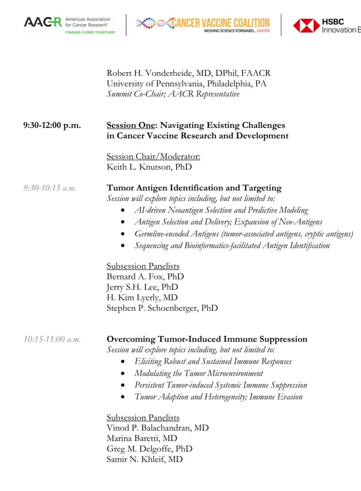 Bernard A. Fox: Which Cancer Antigens are Important?
