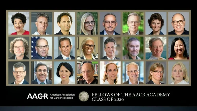 AACR Congratulates Newly Elected Fellows of the AACR Academy