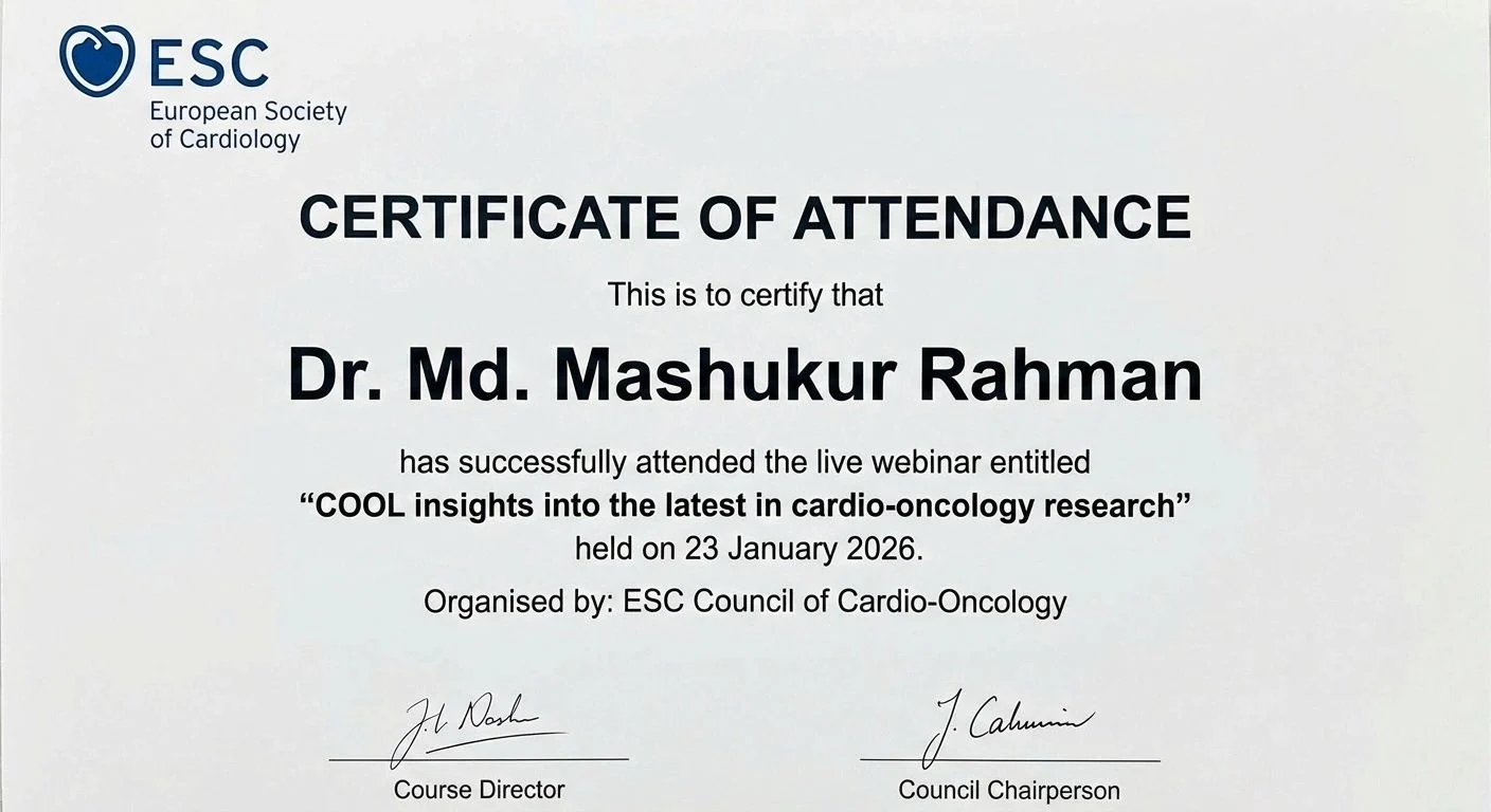 Mashukur Rahman: Cardio-Oncology Is Moving Beyond Ejection Fraction