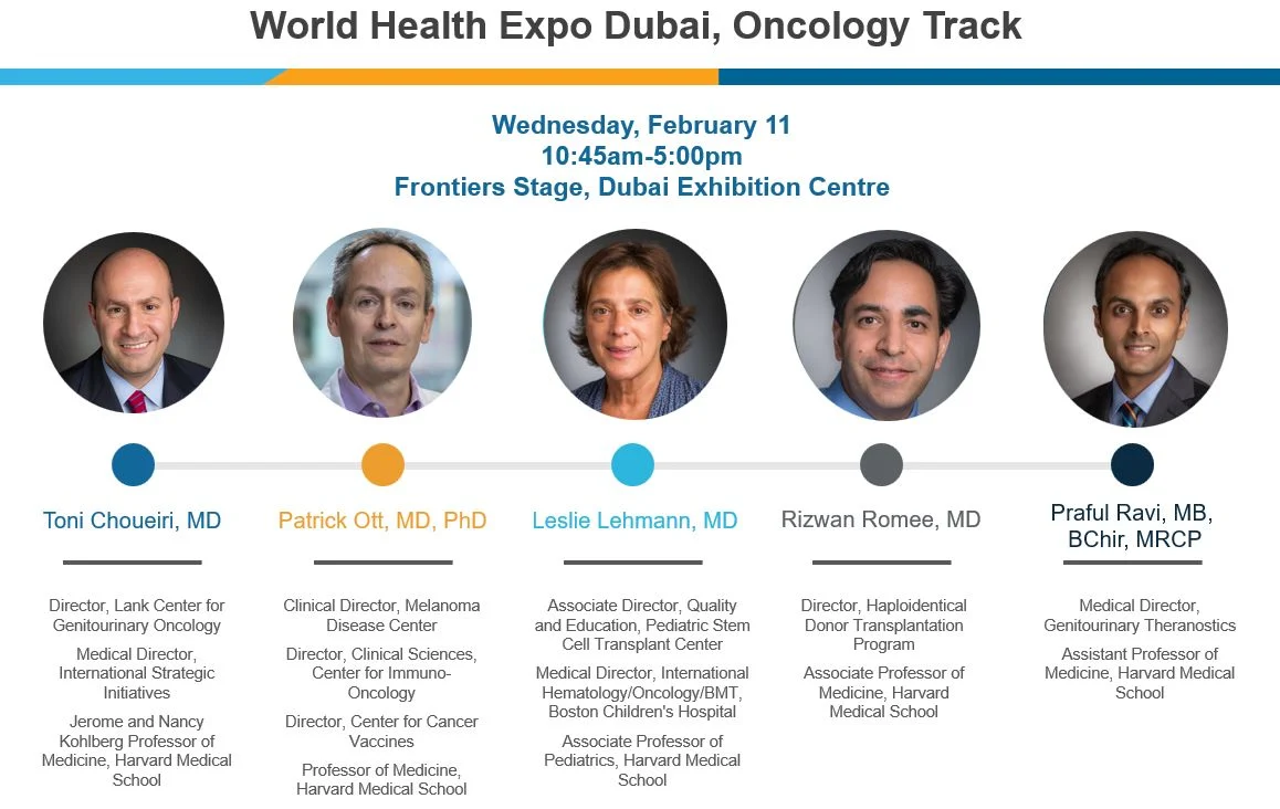 Katya Losk: Proud to See Dana-Farber Cancer Institute Represented at the WHX Dubai Oncology Track