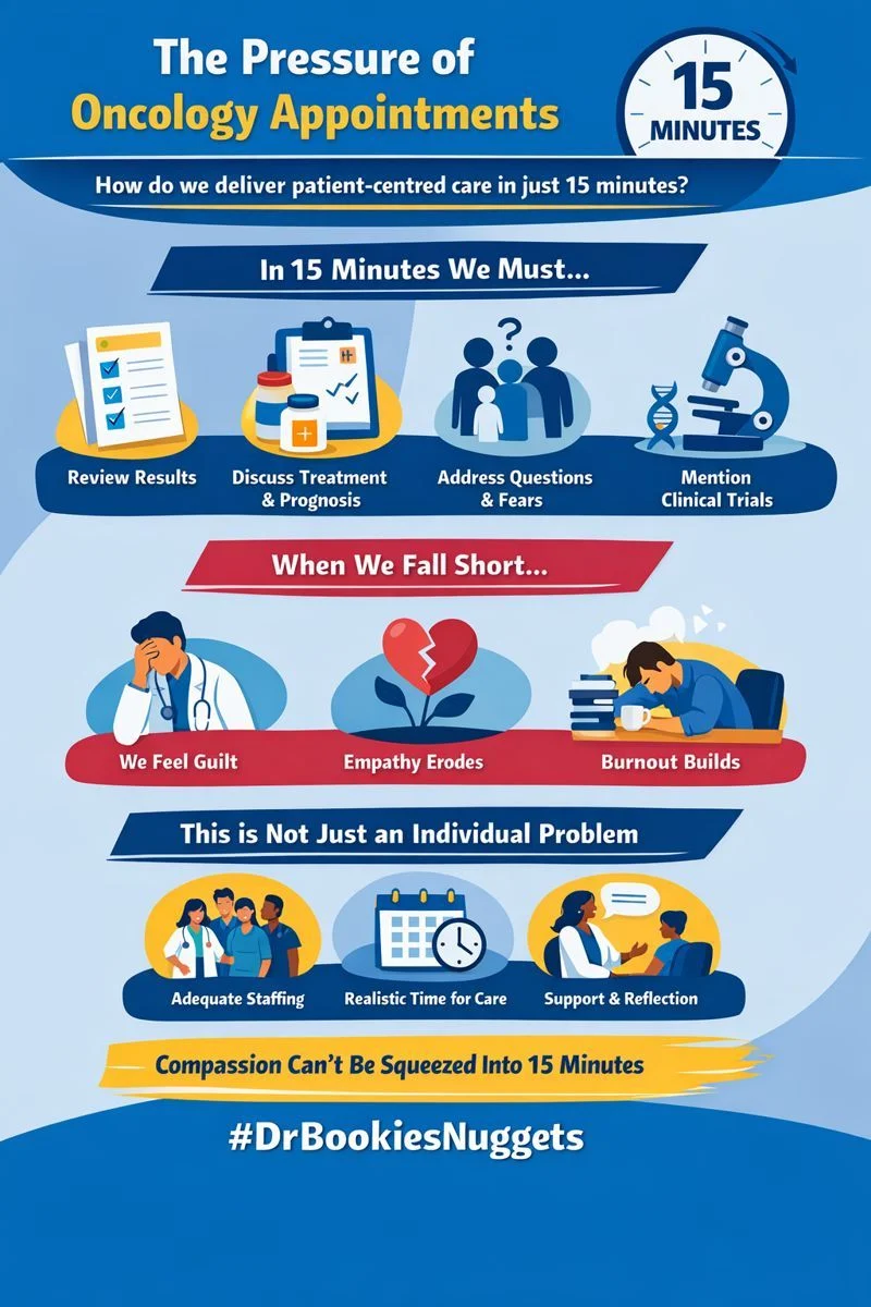 Olubukola Ayodele: The Pressure of Oncology Appointments - How do we Deliver Patient-Centred Care in Just 15 Minutes?
