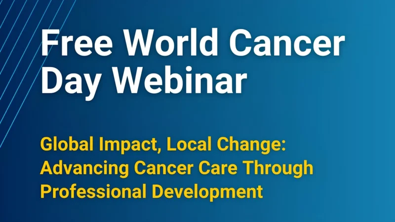 Global Impact, Local Change: Advancing Cancer Care Through Professional Development – ASCO