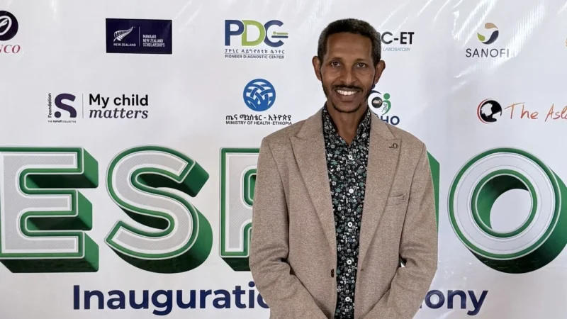 Abdu Adem Yesufe: Privileged to Be a Speaker at the Inauguration of the Ethiopian Society of Pediatric Hematology and Oncology