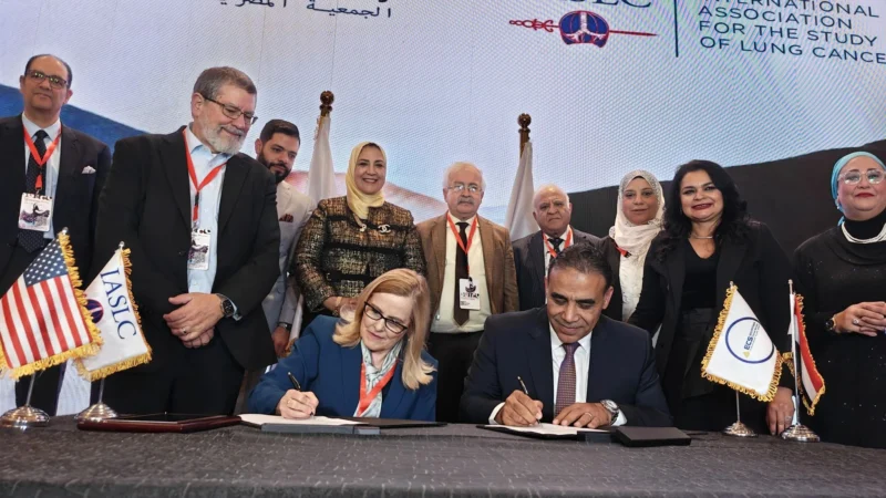 Ahmed Magdy Rabea: The Egyptian Cancer Society Signs MOU with IASLC During BGICC 2026